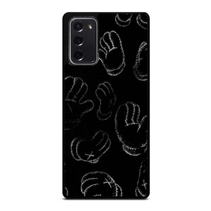 KAWS BLACK GLOVES Samsung Galaxy Note 20 Case Cover