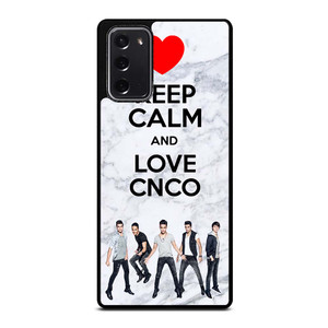 KEEP CALM AND LOVE CNCO MARBLE Samsung Galaxy Note 20 Case Cover