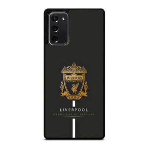 LIVERPOOL FC CHAMPIONS OF ENGLAND Samsung Galaxy Note 20 Case Cover
