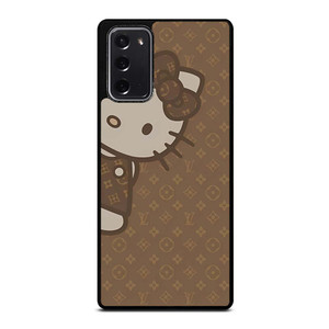 LOUIS VUITTON LV PATTERN LOGO HELLO KITTY Samsung Galaxy Note 20 Case Cover