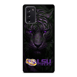 LSU TIGERS LOGO UNIVERSITY FOOTBALL TEAM ICON Samsung Galaxy Note 20 Case Cover