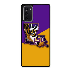 LSU TIGERS LOUISIANA STATE UNIVERSITY FOOTBALL ICON Samsung Galaxy Note 20 Case Cover