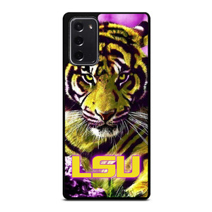 LSU TIGERS LOUISIANA STATE UNIVERSITY FOOTBALL LOGO Samsung Galaxy Note 20 Case Cover