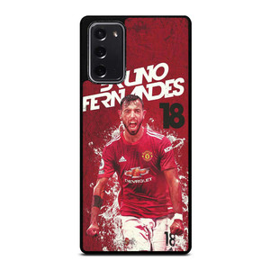 MANCHESTER UNITED BRUNO FERNANDES Samsung Galaxy Note 20 Case Cover
