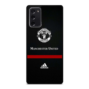 MANCHESTER UNITED FC LOGO FOOTBALL ADIDAS BLACK Samsung Galaxy Note 20 Case Cover