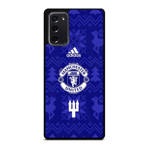 MANCHESTER UNITED FC LOGO FOOTBALL BLUE ICON Samsung Galaxy Note 20 Case Cover