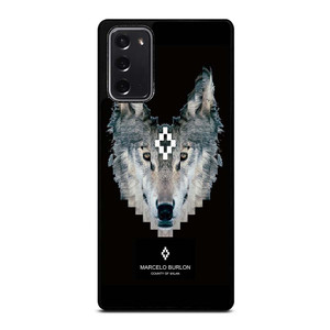 MARCELO BURLON WOLF LOGO Samsung Galaxy Note 20 Case Cover