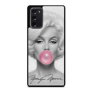 MARILYN MONROE PINK BUBBLEGUM Samsung Galaxy Note 20 Case Cover