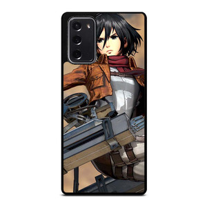 MIKASA ACKERMAN ATTACK ON TITAN Samsung Galaxy Note 20 Case Cover