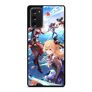 MOBILE GAME CHARACTERS GENSHIN IMPACT Samsung Galaxy Note 20 Case Cover