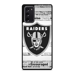 OAKLAND RAIDERS NFL Samsung Galaxy Note 20 Case Cover