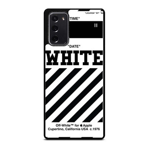 OFF WHITE 3 Samsung Galaxy Note 20 Case Cover