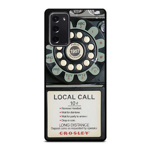 OLD PAYPHONE RETRO Samsung Galaxy Note 20 Case Cover