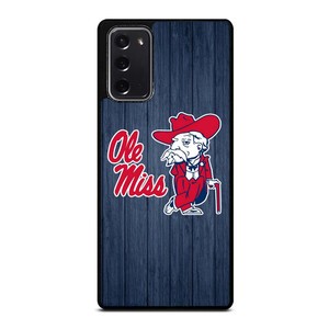 OLE MISS WOODEN LOGO Samsung Galaxy Note 20 Case Cover