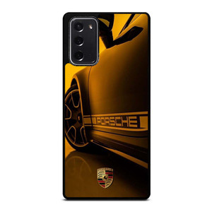 PORSCHE LOGO CAR YELOOW Samsung Galaxy Note 20 Case Cover