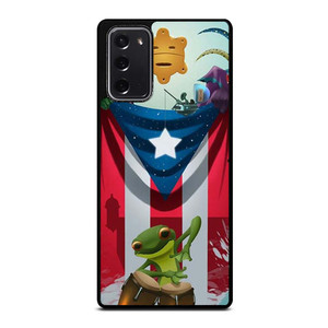 PUERTO RICO FROG FLAG Samsung Galaxy Note 20 Case Cover