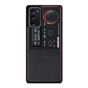 SANGEAN RED RADIO Samsung Galaxy Note 20 Case Cover