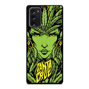 SANTA CRUZ SKATEBOARD LADY LEAFS Samsung Galaxy Note 20 Case Cover