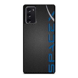 SPACE X LOGO METAL Samsung Galaxy Note 20 Case Cover