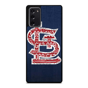ST. LOUIS CARDINALS BASEBALL WOODEN LOGO Samsung Galaxy Note 20 Case Cover