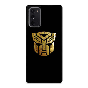 TRANSFORMERS AUTOBOT LOGO GOLD Samsung Galaxy Note 20 Case Cover