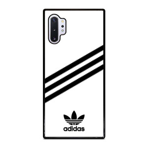 ADIDAS ORIGINALS STRIPES WHITE BLACK Samsung Galaxy Note 10 Plus Case Cover