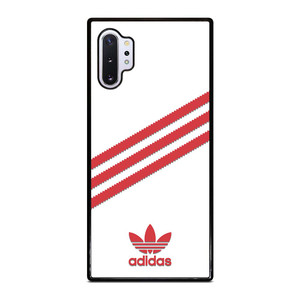 ADIDAS ORIGINALS STRIPES WHITE RED Samsung Galaxy Note 10 Plus Case Cover