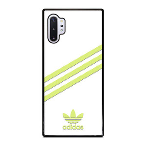 ADIDAS ORIGINALS STRIPES WHITE YELLOW Samsung Galaxy Note 10 Plus Case Cover