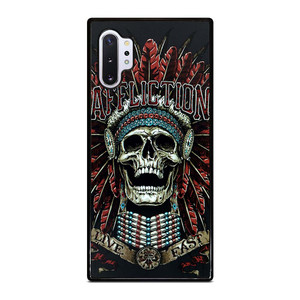 AFFLICTION SKULL INDIAN Samsung Galaxy Note 10 Plus Case Cover