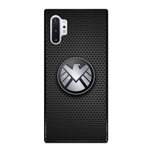 AGENTS OF SHIELD MARVEL LOGO METAL Samsung Galaxy Note 10 Plus Case Cover