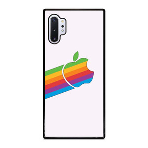 APPLE RETRO DESIGN WHITE Samsung Galaxy Note 10 Plus Case Cover