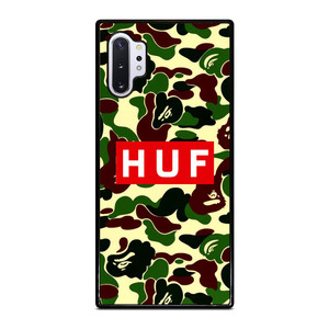 BAPE CAMO HUF Samsung Galaxy Note 10 Plus Case Cover