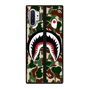 BAPE SHARK CAMO ZIP Samsung Galaxy Note 10 Plus Case Cover