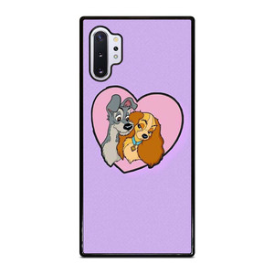 CARTOON LADY AND THE TRAMP DISNEY IN LOVE Samsung Galaxy Note 10 Plus Case Cover