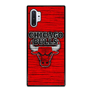CHICAGO BULLS WOODEN RED LOGO Samsung Galaxy Note 10 Plus Case Cover