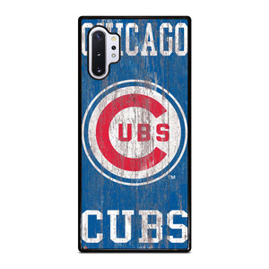 CHICAGO CUBS ON WOOD LOGO Samsung Galaxy Note 10 Plus Case Cover