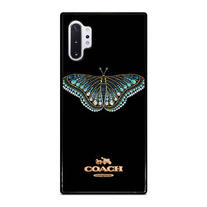 COACH NEW YORK DIAMOND BUTTERFLY Samsung Galaxy Note 10 Plus Case Cover