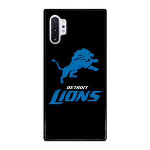 DETROIT LIONS BLACK LOGO Samsung Galaxy Note 10 Plus Case Cover