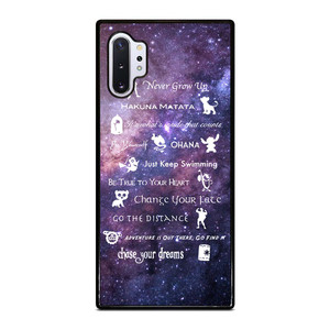 DISNEY LESSONS LEARNED MASH UP NEBULA Samsung Galaxy Note 10 Plus Case Cover