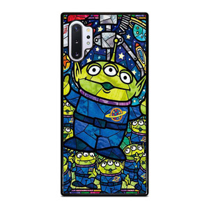 DISNEY TOY STORY ALIEN ART GLASS Samsung Galaxy Note 10 Plus Case Cover