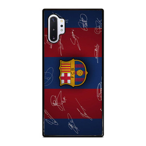 FC BARCELONA SIGNATURE Samsung Galaxy Note 10 Plus Case Cover