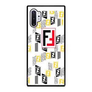 FENDI ROMA LOGO WHITE Samsung Galaxy Note 10 Plus Case Cover