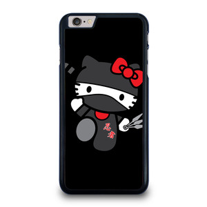 HELLO KITTY NINJA BLACK iPhone 6 / 6S Plus Case Cover