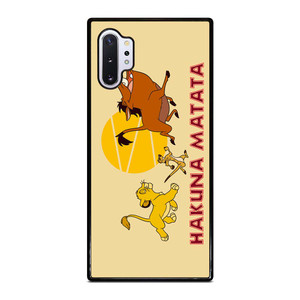 HAKUNA MATATA LION KING Disney Samsung Galaxy Note 10 Plus Case Cover