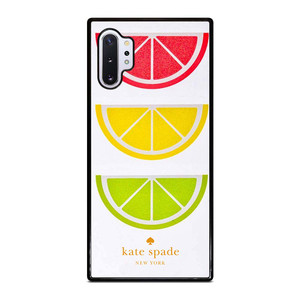 KATE SPADE NEW YORK LOGO COLORFUL LEMON ICON Samsung Galaxy Note 10 Plus Case Cover