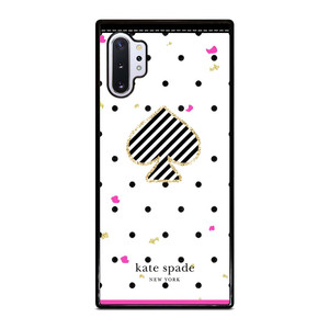 KATE SPADE NEW YORK LOGO POLKADOTS ICON Samsung Galaxy Note 10 Plus Case Cover