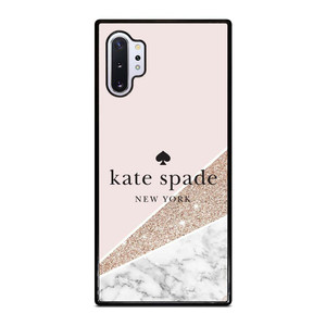 KATE SPADE NEW YORK LOGO SPARKLE MARBLE ICON Samsung Galaxy Note 10 Plus Case Cover