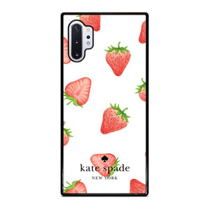 KATE SPADE NEW YORK LOGO STRAWBERRY ICON Samsung Galaxy Note 10 Plus Case Cover