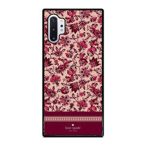 KATE SPADE NEW YORK RED FLORAL Samsung Galaxy Note 10 Plus Case Cover
