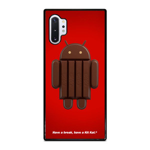 KIT KAT CHOCOLATE ANDROID ICON Samsung Galaxy Note 10 Plus Case Cover